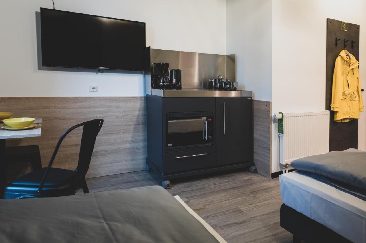 Das Schlafwerk Stuttgart-Nord Volldigitales Hotel-Self-Check In - Keine Rezeption-Lowbudget-Cashless コーンタール・ミュンヒンゲン エクステリア 写真