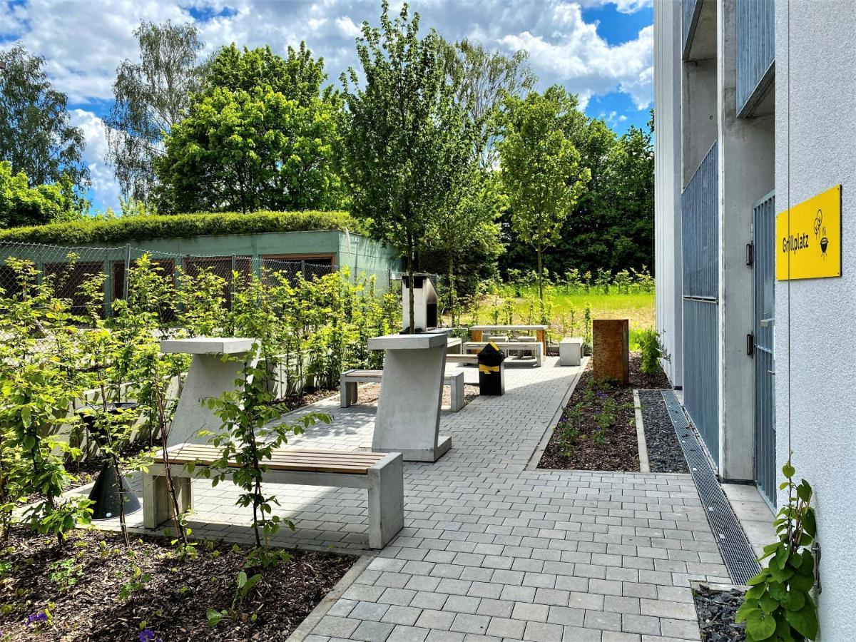 Das Schlafwerk Stuttgart-Nord Volldigitales Hotel-Self-Check In - Keine Rezeption-Lowbudget-Cashless コーンタール・ミュンヒンゲン エクステリア 写真