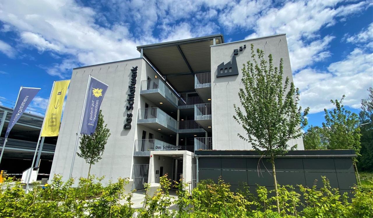 Das Schlafwerk Stuttgart-Nord Volldigitales Hotel-Self-Check In - Keine Rezeption-Lowbudget-Cashless コーンタール・ミュンヒンゲン エクステリア 写真